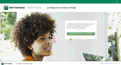 Desktop Screenshot of brand-universe.bnpparibas.com