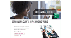 Desktop Screenshot of annualreport.bnpparibas.com