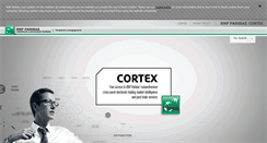 Desktop Screenshot of cortex.bnpparibas.com