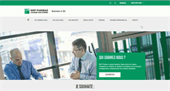 Desktop Screenshot of leasingsolutions.bnpparibas.be