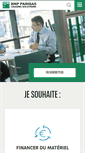 Mobile Screenshot of leasingsolutions.bnpparibas.be