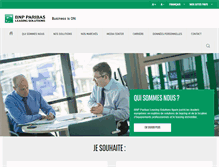 Tablet Screenshot of leasingsolutions.bnpparibas.be