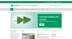 Desktop Screenshot of bnpparibas.com.hk