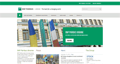 Desktop Screenshot of bnpparibas.ua