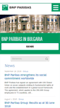 Mobile Screenshot of bnpparibas.bg