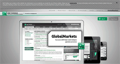 Desktop Screenshot of globalmarkets.bnpparibas.com