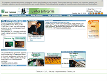 Tablet Screenshot of corporatecards.bnpparibas.com